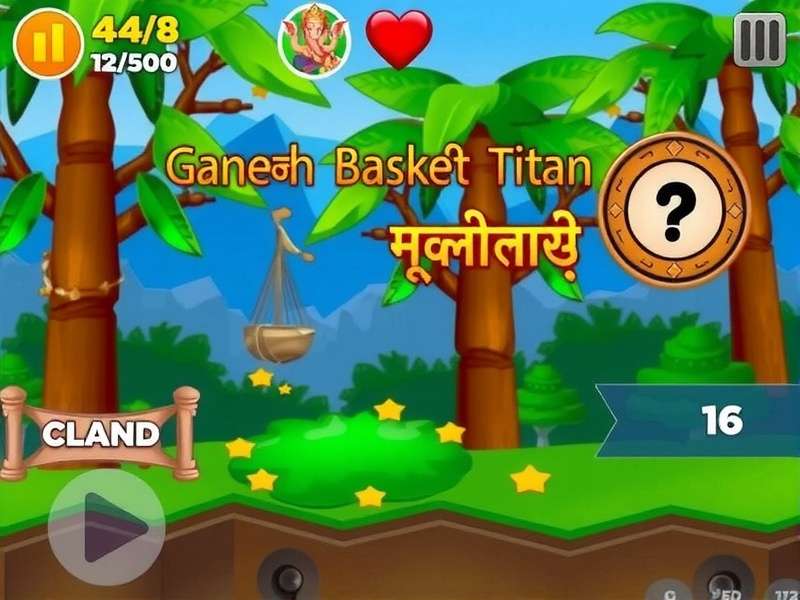 Ganesh Basket Titan Gameplay Screenshot